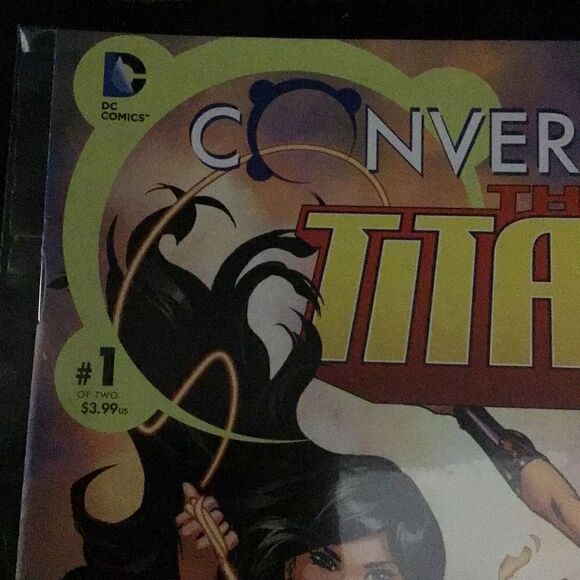 DC comics Convergence titans issues, one and two - Picture 2 of 8